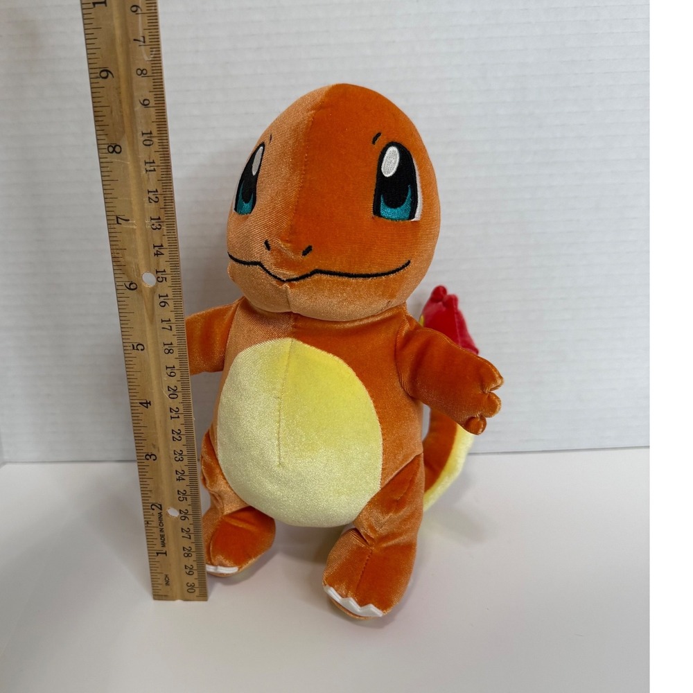 Pokemon Charmander Plush 8 Inch Stuffed Animal Toy Jazwares PKW3180 2023 Orange
